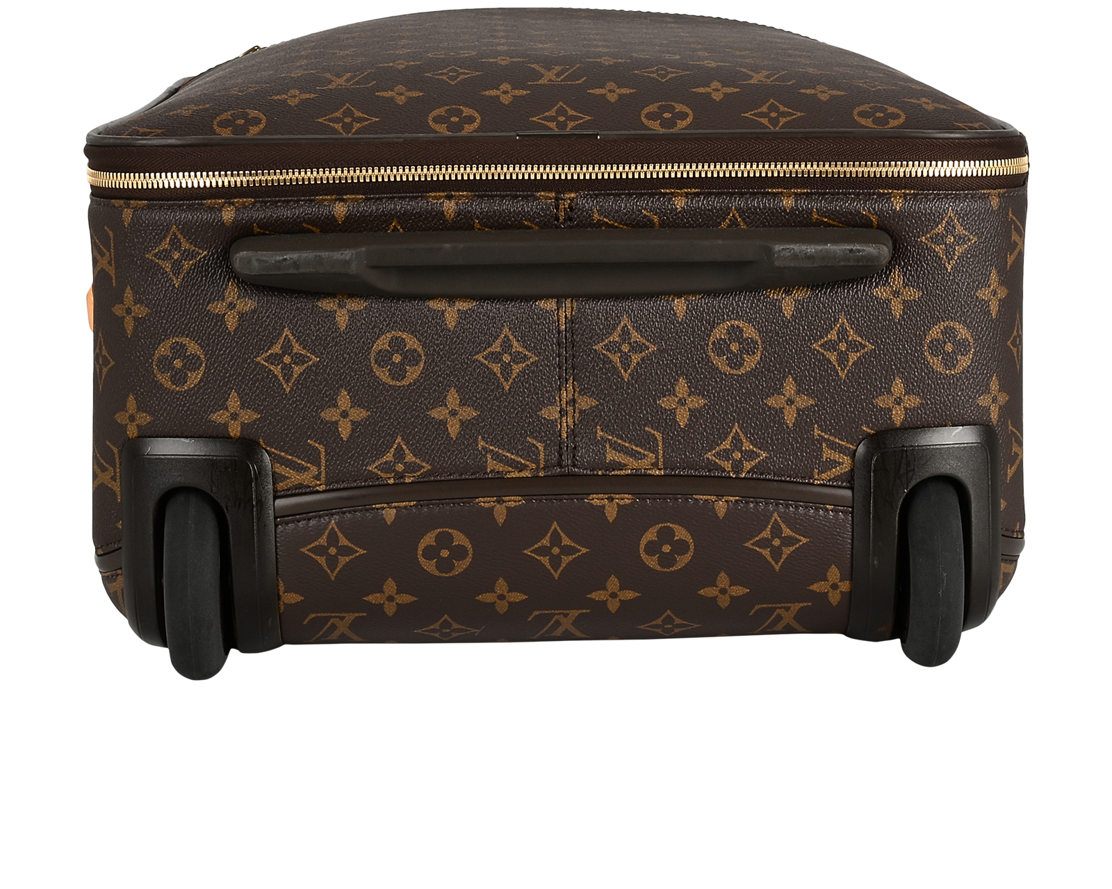 Pegase 55 Rolling Suitcase, &pound;1,600, Handbags, Brown, Canvas, Top view